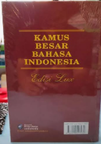 Image of Kamus Besar Bahasa Indonesia Edisi Lux